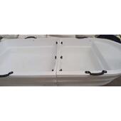 养殖pe2.2米塑料船厂家直销漂流船皮划艇定制船渔船可配船外机