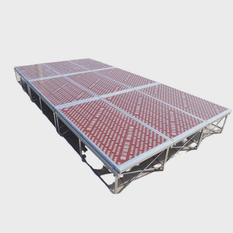 快装舞台架子雷活动舞台板便携拼装婚礼广告t台亚折叠舞台桁架