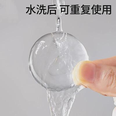 门把手防撞垫硅胶入户门贴箱门挡门后防碰撞墙贴透明缓冲垫