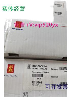 现货供应KONGSRERG330924RCU502模块议价