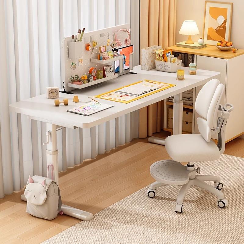 Desk simple office computer table home wooden study desk书桌