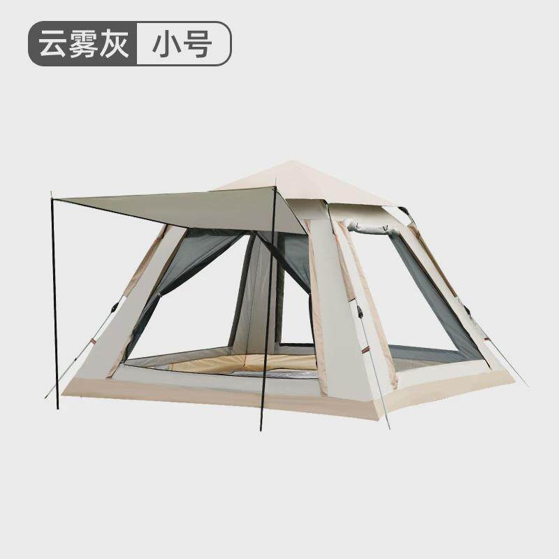 帐篷户外免安装沙滩便携式折叠全自动速开公园野营加厚防雨露营