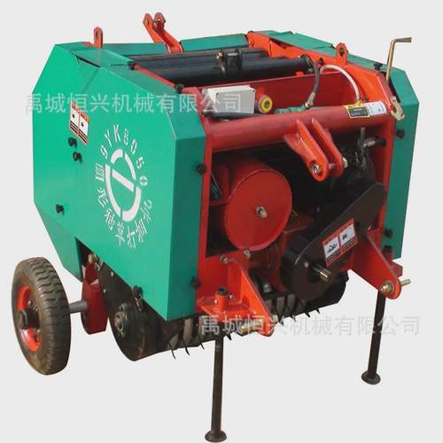 水稻捆秸秆打捆机牧草圆打捆机打捆机拖拉机带动小型打捆机