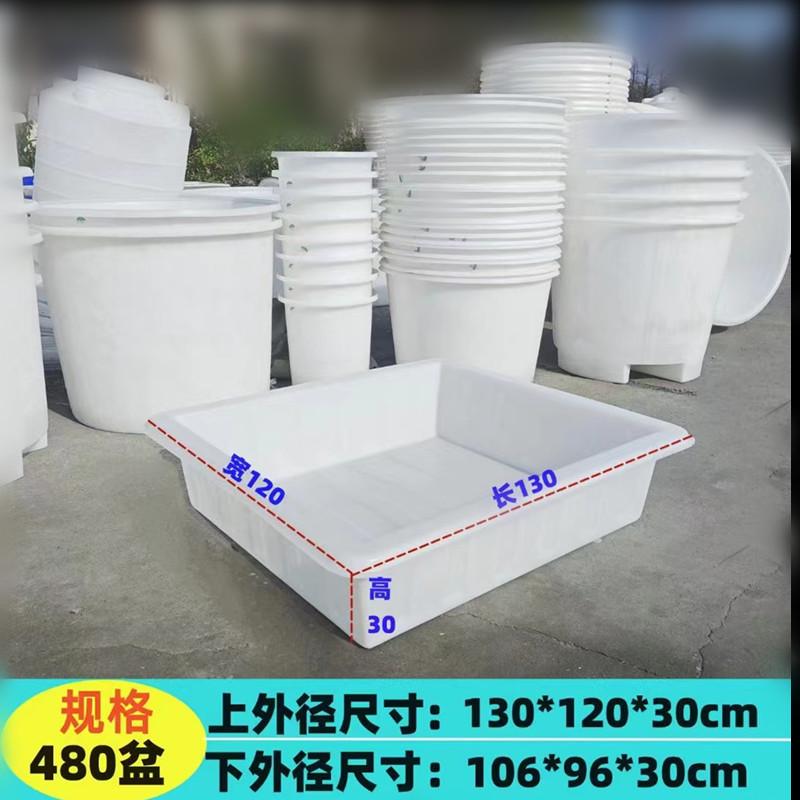 牛筋塑料水箱长方形水产养殖养鱼槽卖鱼胶盆储水桶方箱养龟箱新款