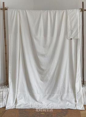 9wor花时间生活「花影摇曳」100支澳双股棉四件套提花全棉新中式