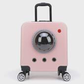 便携宠猫包宠物外出摩拉杆箱猫包猫咪行李箱大容量手提航空箱