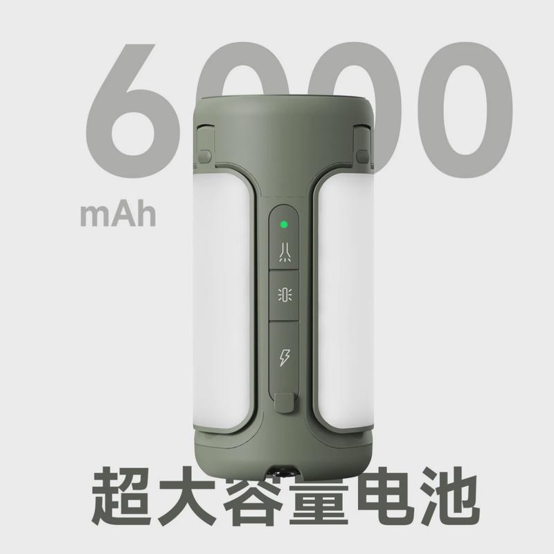 新款大容量三脚架露营灯户外照明手电多功能led折叠灯营地灯