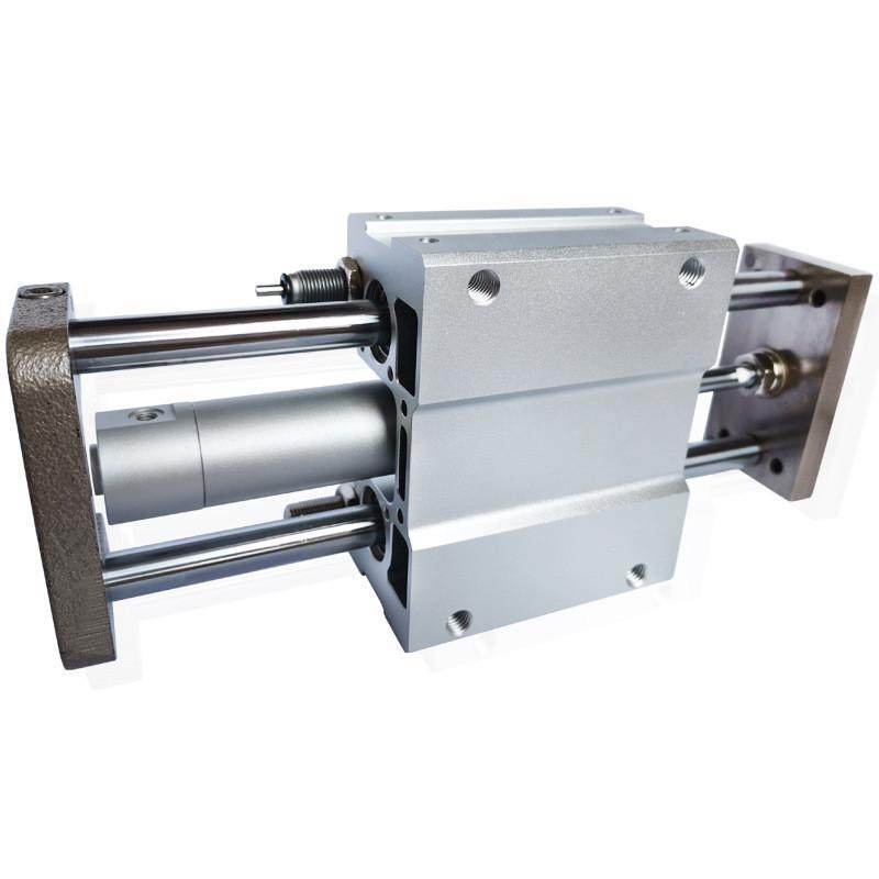 小型气动带导杆气缸mggb20*100/25*200/32*300/40*400厂家