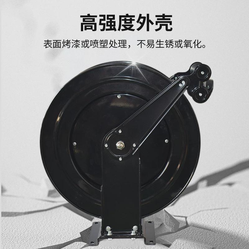 热销自动伸缩器收管卷管器洗车洗地铁盘绕管器清洗高压鼓黄油机卷