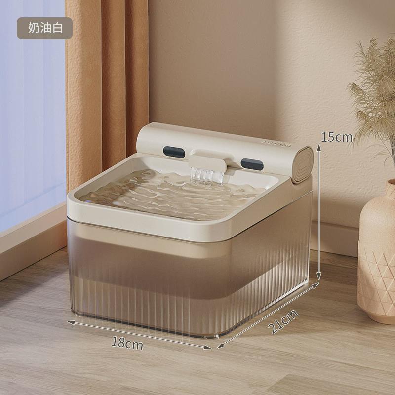 感应款猫咪饮水器大容量过滤循环无线智能宠物饮水机款狗狗饮水机