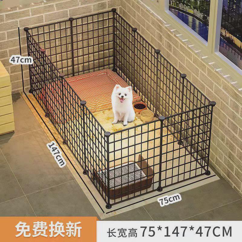 狗狗围栏式家用室内宠物栅栏吉娃娃比熊柯基泰迪小型犬门栏狗笼子