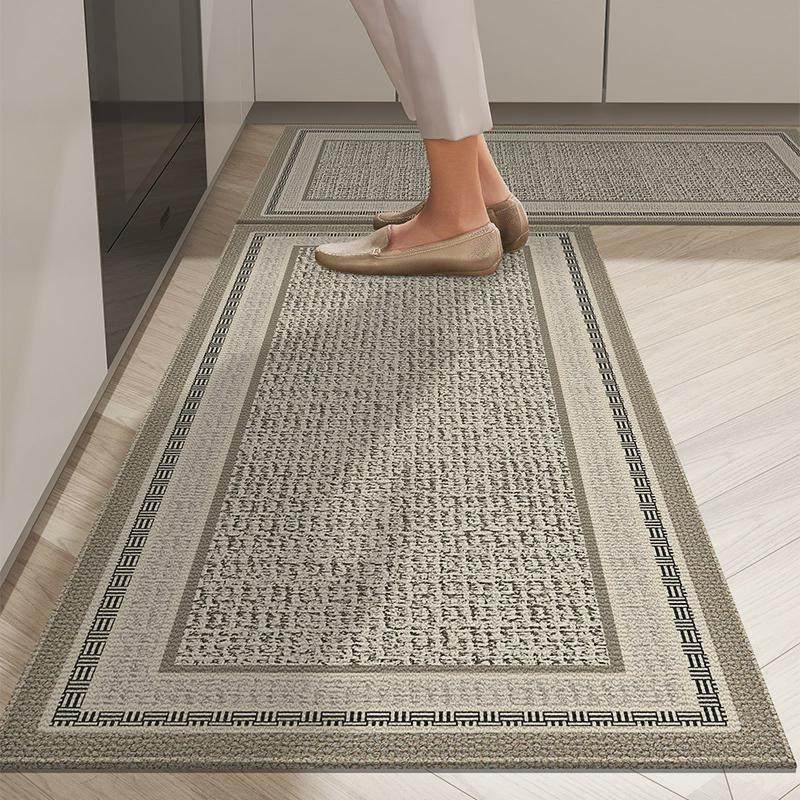 厨房地垫防滑防油进门口耐脏脚垫防水专用可擦免洗地毯可裁剪,居家布艺,厨房地垫,淘宝优惠券,粉丝福利购,淘宝优惠卷