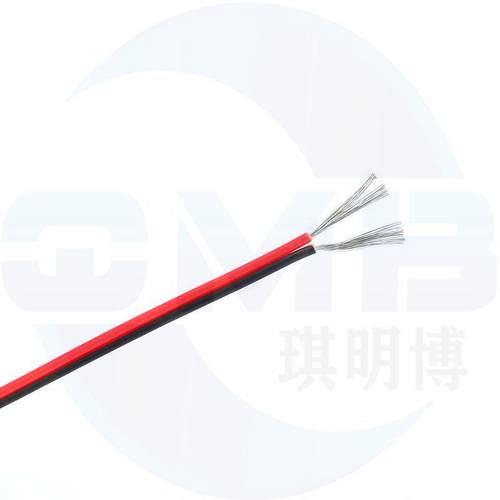 2468红黑并线18202426awg双并线镀锡铜电子线延长线590米一卷