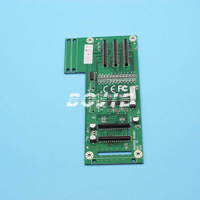 不莱dx5喷头板福特莱丽图写真机五代单头小车板富特加密打印头卡