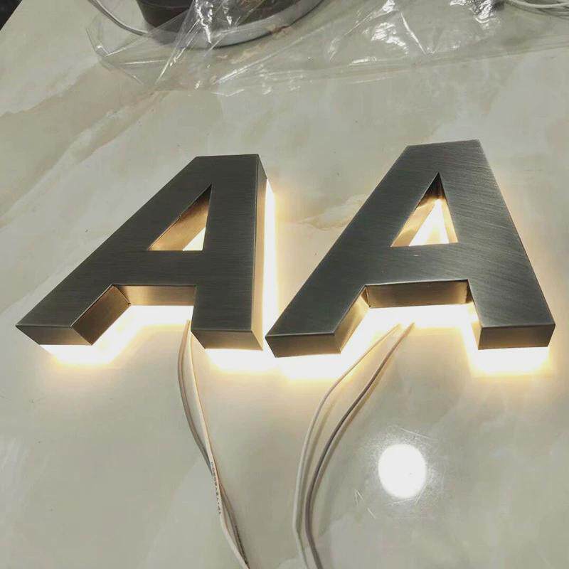 标牌户外立体发光字发光招牌立体广告牌字母发光牌供应标识制作