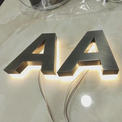 供应户外立体发光字发光招牌立体广告牌字母发光牌标牌标识制作