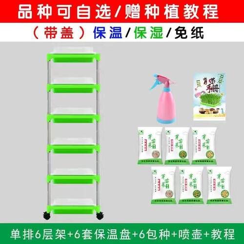 芽苗菜育苗托盘豆芽发芽盆种植豆苗无土栽培设备水培蔬菜芽菜盆
