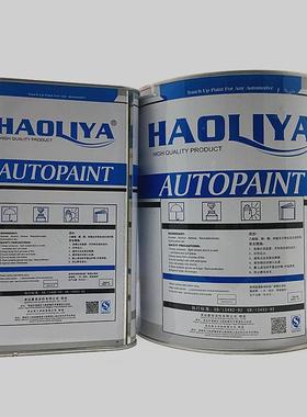 皓丽雅双组底漆防锈白色/灰色2k环氧4l份+1l固化剂套装汽车修补
