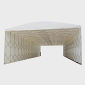 户外遮阳防水移动雨篷工地临时加工推拉活动棚工厂仓库伸缩雨蓬