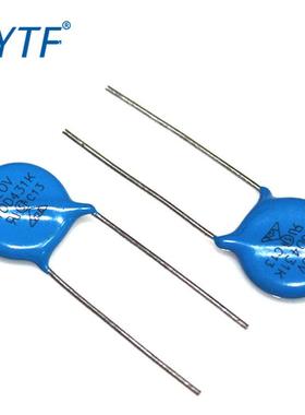 zov压敏电阻10d431k10d-431k10mm防雷430v直径压敏电阻加工