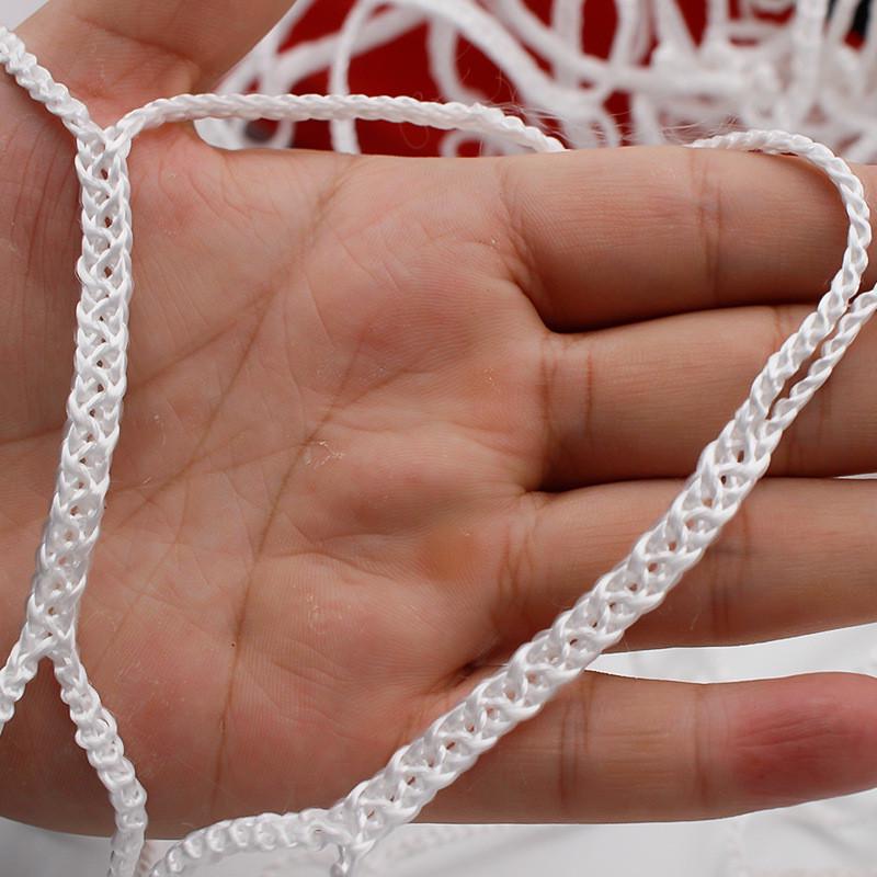 加粗网足球门pe聚乙烯11人5人足球门网加粗7人足球框网涤纶足球网