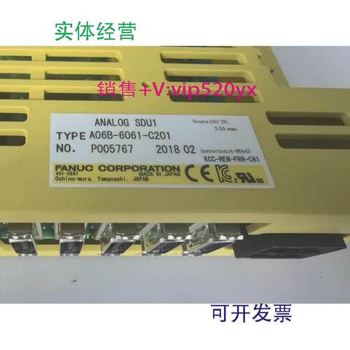 现货供应发那科模块,A06B-6061-C201
