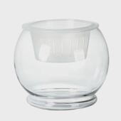 玻璃圆球花盆水培绿萝植物透明大号玻璃花瓶桌面水养鱼缸器皿容器