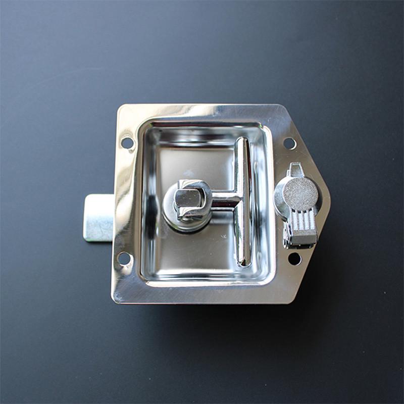 厂家直销MS857面板工具箱机罩电柜门不锈钢工业箱柜平弯片定制锁