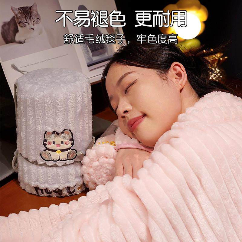 办公室午睡小被子可收纳上班工位午休被学生专用空调毯子午睡厂家,居家布艺,抱枕被,淘宝优惠券,粉丝福利购,淘宝优惠卷