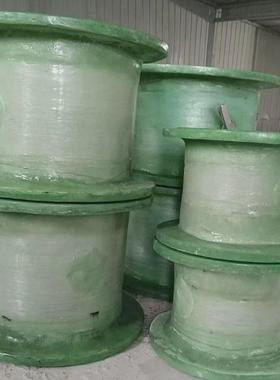 玻璃钢玻璃钢法兰通风排水污衬塑法兰防腐管件厂家三通四通90弯