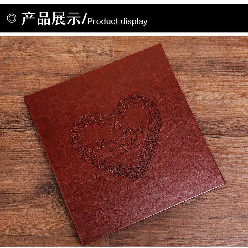 德源自粘贴式覆膜18寸DIY相册本情侣纪念册手工创意皮质相册,节庆用品/礼品,相册/相簿,淘宝优惠券,粉丝福利购,淘宝优惠卷