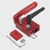 木工靠山倒装 diy工具 限位滑槽锯台改装