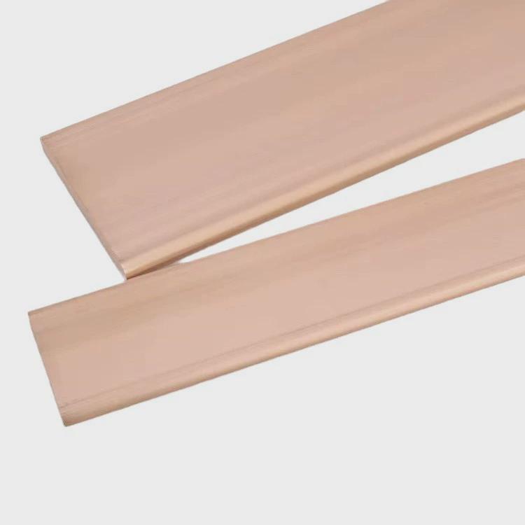 扁t2紫铜排铜条现货供应条红铜母线排导电接地铜排镀锡打孔加工