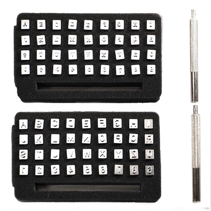 皮雕印章170冲植鞣皮料用烫字工具模具字母冲数字克4/6mm