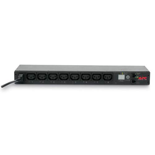热销apcap7920b机架式网络pdu开关型1u10a230v8个c13