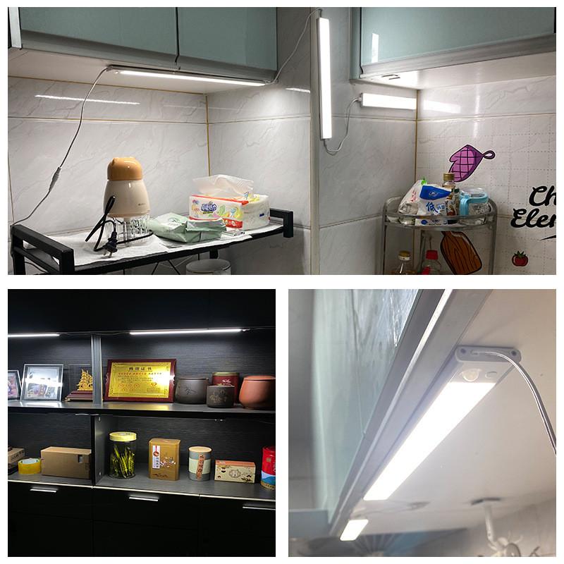 拓迪led硬灯条面光无光斑感应橱柜灯条可拼接超薄衣柜感应灯