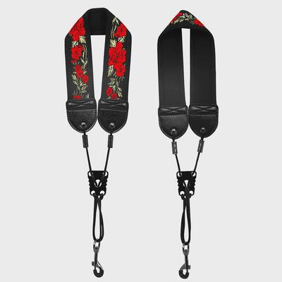 irin萨克斯背带高中次中音萨克斯挂带带可调节eva刺绣背带脖批发