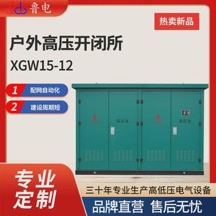 12智能高压户外开闭所小型环网柜户外环网箱 鲁电xgw15