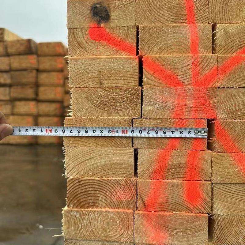 白俄樟子松料口/白松无包装湿材19*100*1.822*100*3.6