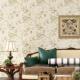 美式 温馨床头客厅沙发墙壁纸 复古田园ab卧室无纺布墙纸素色纯色版