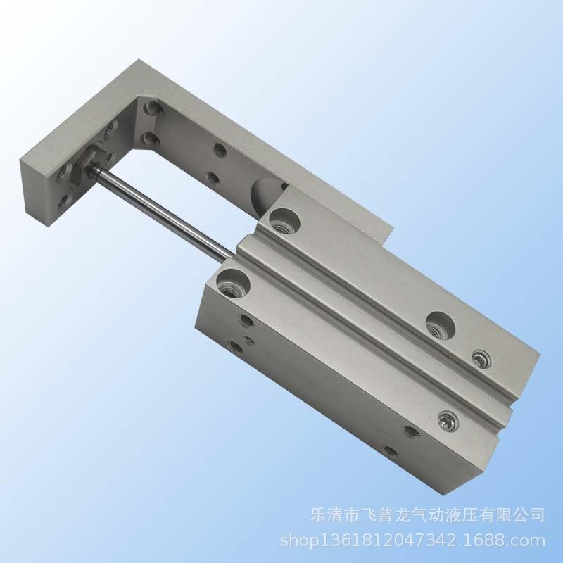 亚德客型小型精密轨侧滑台气缸hlh10x40s气缸