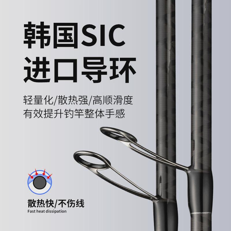 科迈龙鲲路亚竿抛路亚杆翘嘴3.0米远投海鲈岸