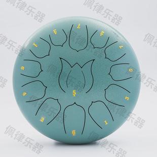 儿童益智打击乐器12寸13音国风莲花鼓钢鼓舌空灵鼓击打型乐器