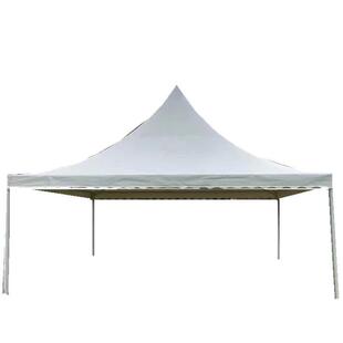 篷篷白色尖顶遮雨篷阻燃布可移动铝合金蒙古白色雨棚浪漫婚礼欧式