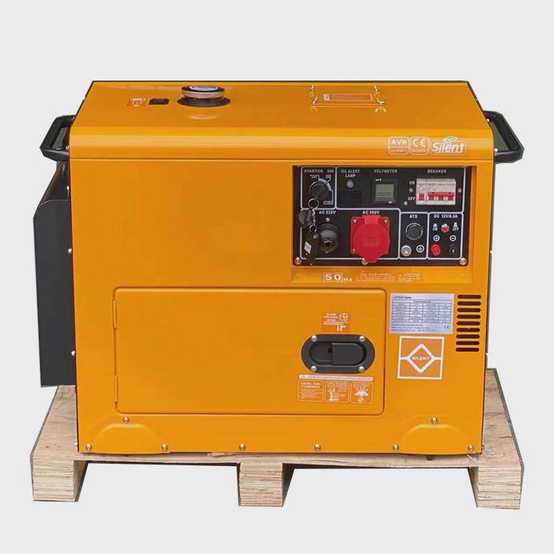 5kw静音柴油发电机户外220v家用小型便携自启动6kva发电机组现货