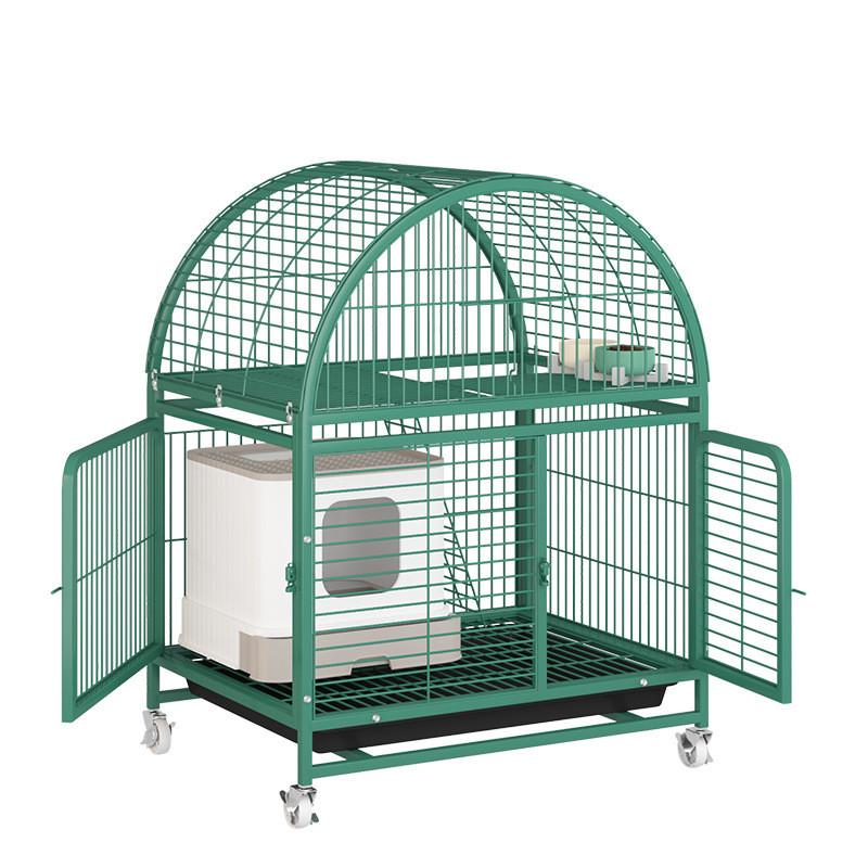 猫笼子超大空间多层猫咪室内家用别墅两层猫窝带厕所厂家直销猫笼