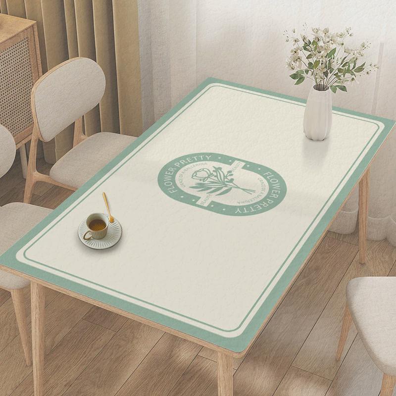 复古皮革桌垫家用电视柜茶几电脑桌垫免洗防油桌布加厚pvc桌垫