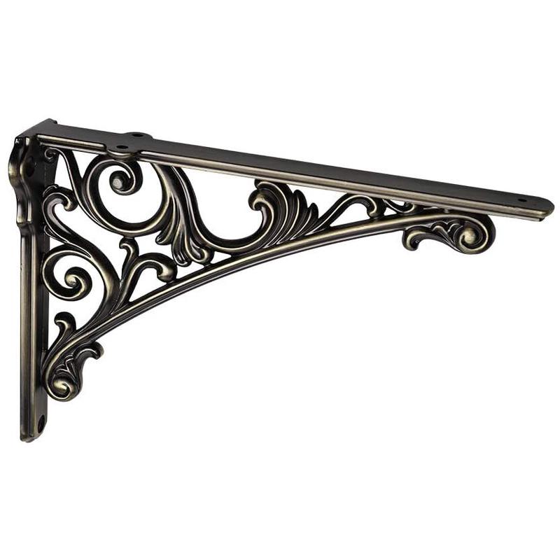 bb4c三角支架层板托承重三脚架置物架墙上加厚隔板支撑托架欧式三