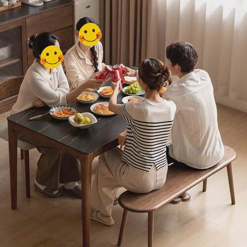 舜伊家具实木长条凳黑胡桃木长凳子简约床尾凳北欧家用餐厅长板凳