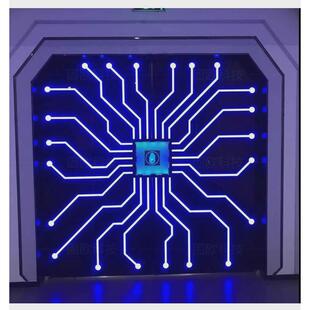 抖音掌纹门梦幻科技门电动门密室展厅隐形网红门个性酒吧门感应门